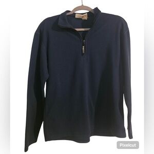 The‎ North Face Dark Blue Quarter Zip Sweater